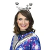 NEU Haarreif mit Discokugeln, silber