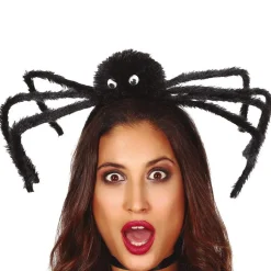 NEU Haarreif mit Riesen-Spinne, schwarz
