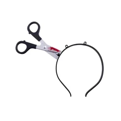 NEU Haarreif Schere im Kopf, blutiges Halloween-Accessoire, ca. 22cm