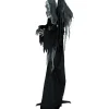 NEU Halloween-Deko Figur geflügeltes Skelett mit Licht-, Sound- und Bewegungseffekt, 180cm