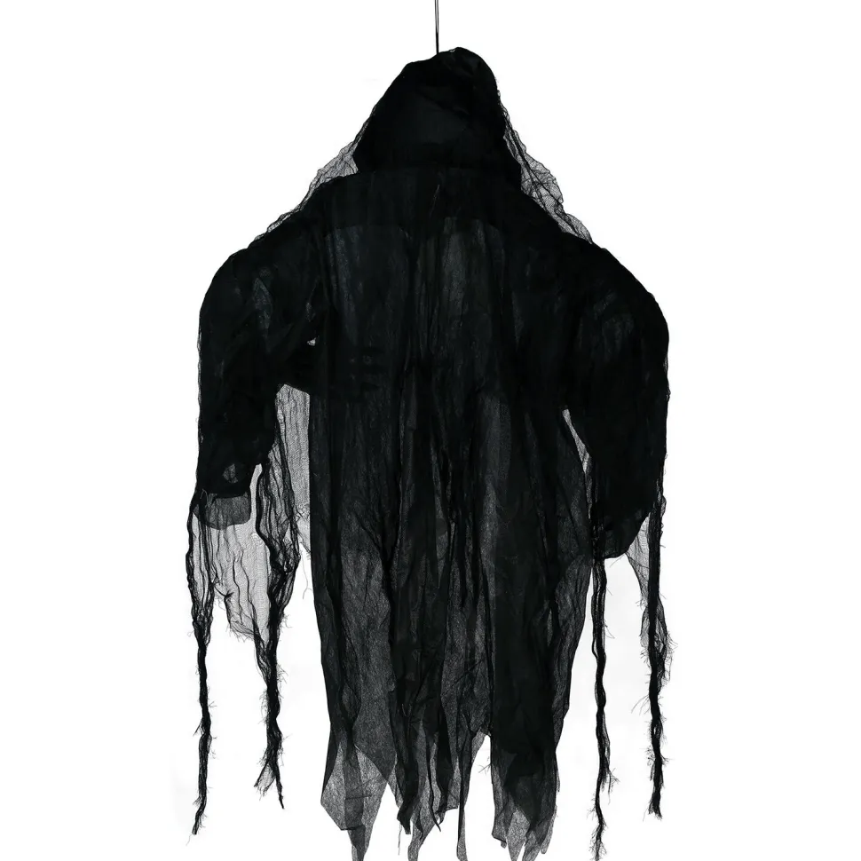 NEU Halloween-Deko-Figur Geisterskelett mit Licht-, Sound und Bewegungseffekt, 120cm