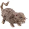 NEU Halloween-Deko-Figur haarige Ratte, 21cm
