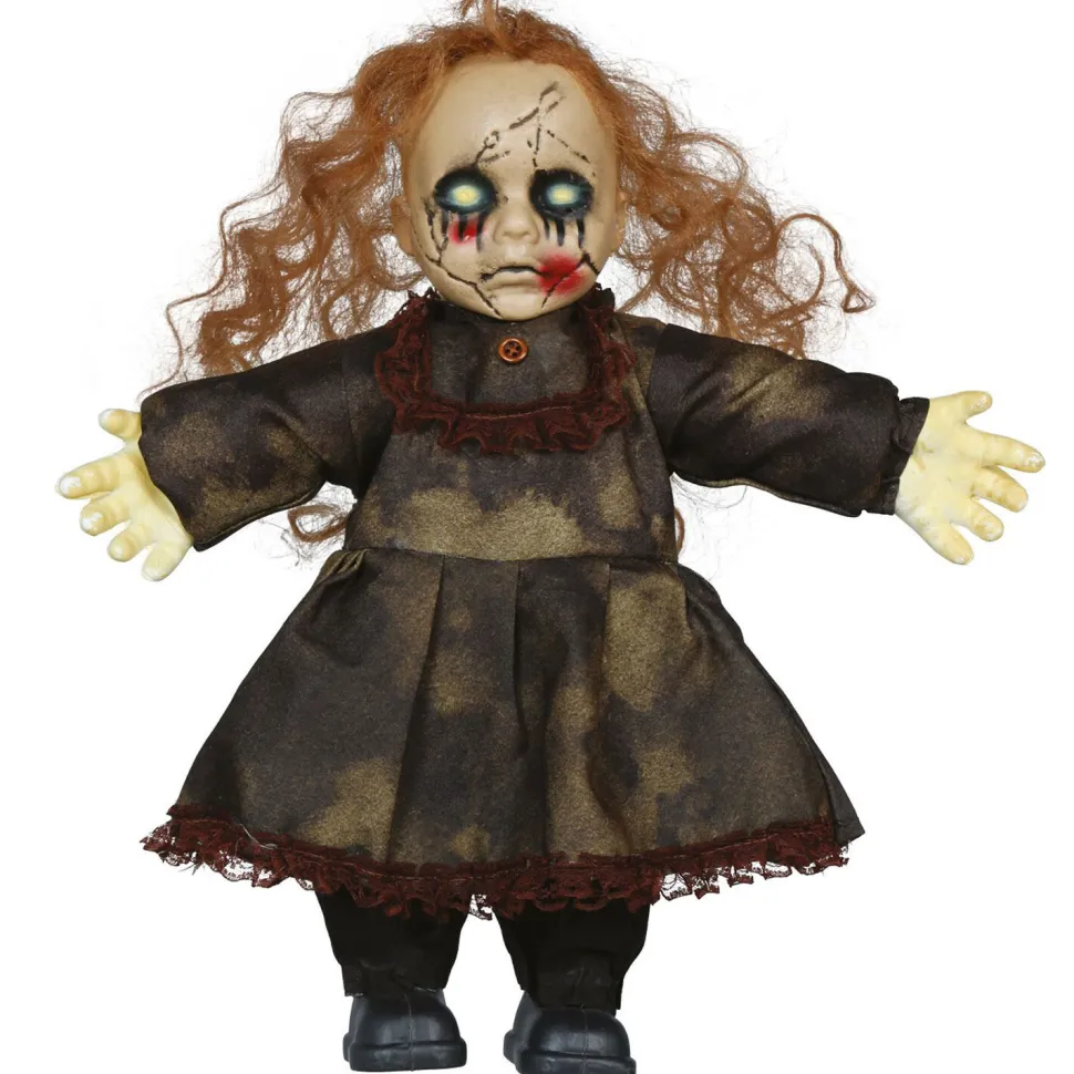 NEU Halloween Deko-Figur Horror Puppe, ca. 35cm