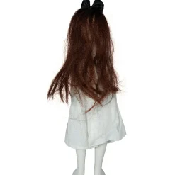 NEU Halloween-Deko-Figur Mädchen mit Teddy, 30cm