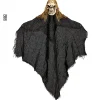 NEU Halloween-Deko-Figur Sensenmann, ca. 50 cm, Schwarz