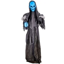 NEU Halloween-Deko-Figur Spooky Ghost mit Licht und Sound, ca. 180cm