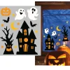 NEU Halloween-Deko Gel-Dekoration Gespenster, ca. 20x25cm