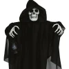 NEU Halloween Deko-Hängefigur Skelett mit schwarzem Umhang, ca. 58cm