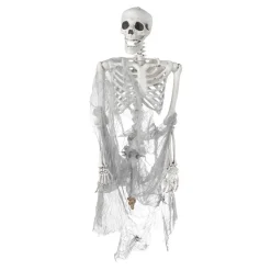 NEU Halloween-Deko Hängendes Skelett, ca. 140cm, mit Befestigungs-Strick