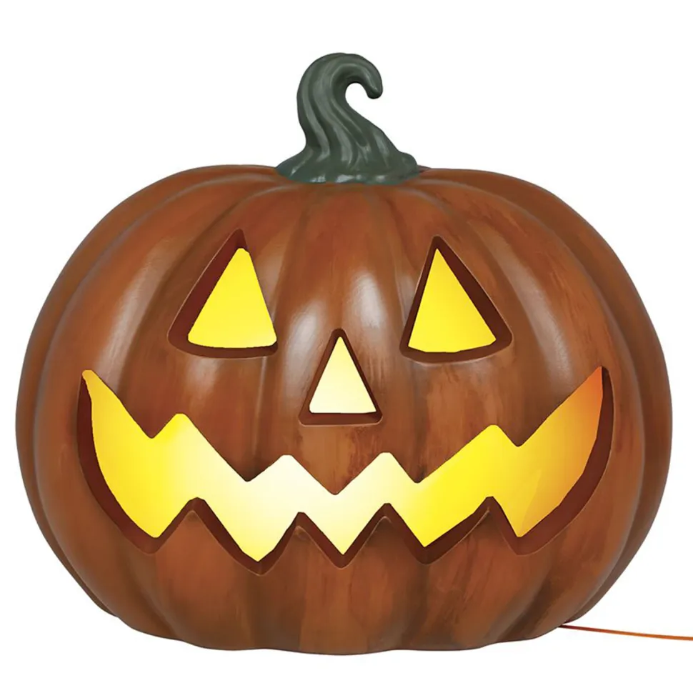 NEU Halloween Deko Kürbis mit Licht, ca. 28cm