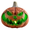 NEU Halloween-Deko lachender Kürbis, mit Licht- und Soundeffekten, 42cm