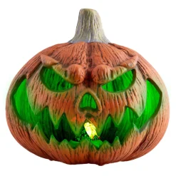 NEU Halloween-Deko lachender Kürbis, mit Licht- und Soundeffekten, 42cm