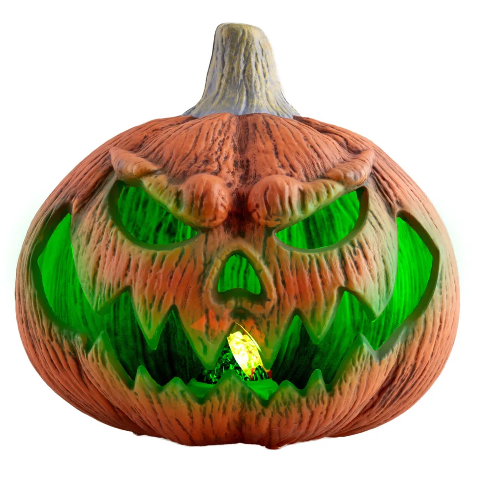 NEU Halloween-Deko lachender Kürbis, mit Licht- und Soundeffekten, 42cm