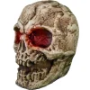 NEU Halloween-Deko Riesen Skelettschädel, mit Licht- und Soundeffekt, 96cm