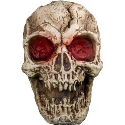 NEU Halloween-Deko Riesen Skelettschädel, mit Licht- und Soundeffekt, 96cm