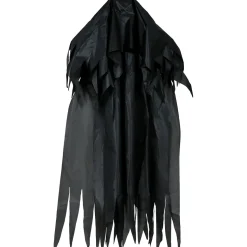 NEU Halloween-Deko schwarzer Geist mit Licht- und Soundeffekten, 170cm
