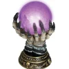 NEU Halloween-Deko Wahrsager-Kugel mit Licht, ca. 23cm