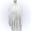 NEU Halloween-Figur SENSENMANN, Länge: 153 cm, Weiß