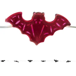 NEU Halloween-Lichterkette Fledermäuse, batteriebetrieben, Länge ca. 120 cm