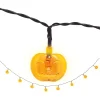 NEU Halloween-Lichterkette Kürbisse, batteriebetrieben, Länge ca. 160 cm