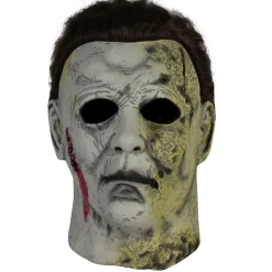 NEU Halloween-Maske Michael mit Haaren, Latex-Maske