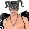 NEU Halloween-Maske schwarzer Dämon