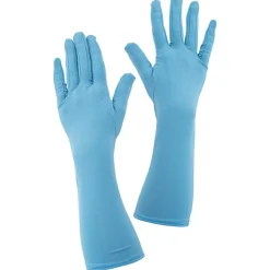 NEU Handschuhe pastell-blau, ca, 40cm