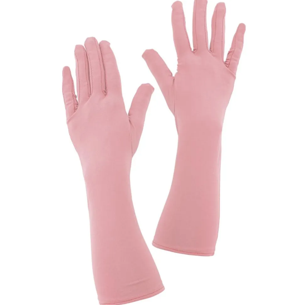 NEU Handschuhe pastell-rosa, ca, 40cm