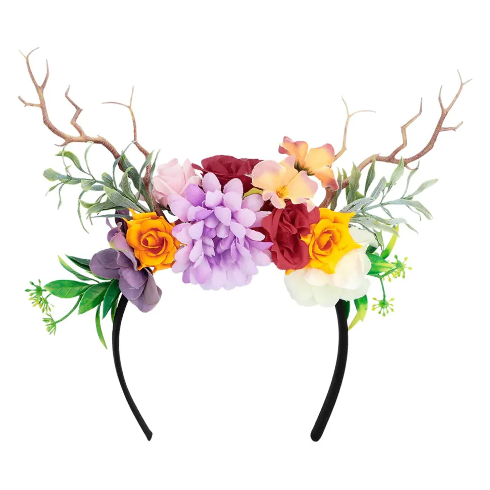 NEU Harreif Blumen-Elfe, mit floralen Verzierungen