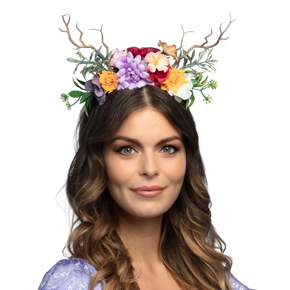 NEU Harreif Blumen-Elfe, mit floralen Verzierungen