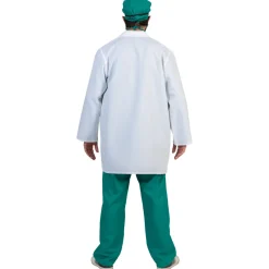 NEU Herren-Kostüm Doktor Danny, Doktorkittel, weiß, Gr. 44-46