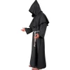 NEU Herren-Kostüm Dunkler Mönch, inkl. Robe, Kapuze, Gürtel und Kette, Gr. S-M