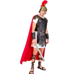 NEU Herren-Kostüm römischer Centurio, Tunika mit Rüstung, Umhang und Armschoner, Gr. S