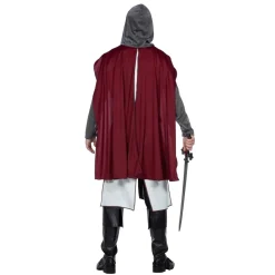 NEU Herren-Kostüm Tempelritter, ink. Oberteil und Gürtel, Größe: 48