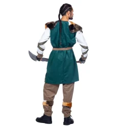 NEU Herren-Kostüm Wikinger-Krieger inkl. Oberteil, Hose und Gürtel, Gr. S