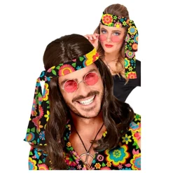 NEU Hippie-Stirnband / Haarband, Bunte Blumen