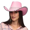 NEU Hut Cowgirl rosa, mit Strass-Steinen