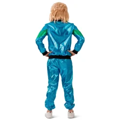 NEU Jogging-Anzug Dylan, Blau-Grün-Metallic, Größe 48-50