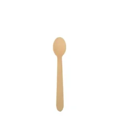 NEU Kaffee- und Dessertlöffel Pure aus Holz, splitterfrei, 11 cm, 25 Stück