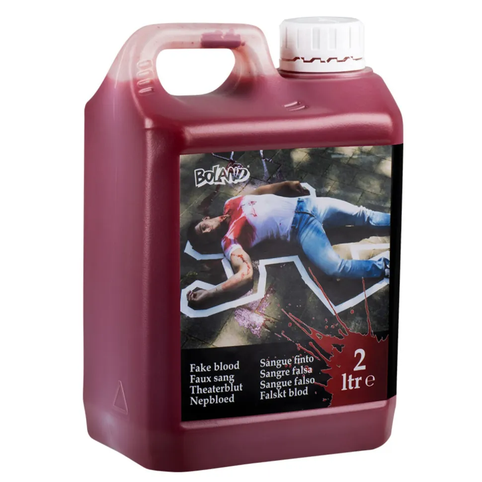 NEU Kanister Theaterblut Großpackung, 2000ml - Top-Preis-Leistung