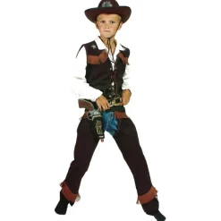 NEU Kinder-Kostüm Cowboy Jack, Weste und Chaps, Gr. 104