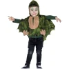 NEU Kinder-Kostüm Dino Cape mit Kapuze, Grün, Gr. 104