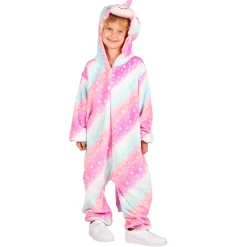 NEU Kinder-Kostüm Einhorn aus dickem Plüsch, Overall, Gr. 80-86
