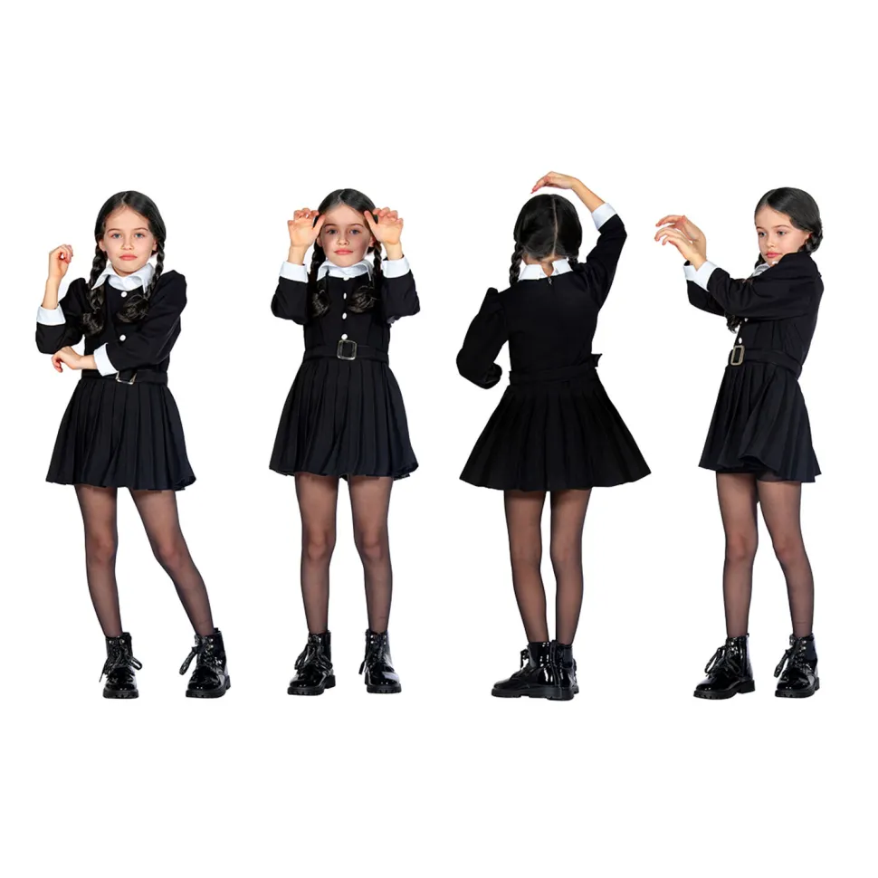 NEU Kinder-Kostüm Friday, Kleid mit Gürtel. Gr. 116