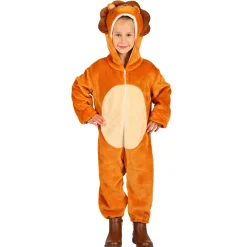 NEU Kinder-Kostüm Löwe aus dickem Plüsch, Overall, Gr. 80-86