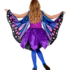 NEU Kinder-Kostüm Schmetterling, Kleid mit Tutu, Flügel, Haarreif, Gr. 116