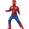 NEU Kinder-Kostüm Spiderman Deluxe mit Maske, Größe: 110-116, 5-6 Jahre