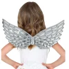 NEU Kinder-Kostüm-Zubehör Engelsflügel, 43x22cm, silber