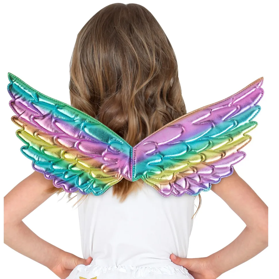 NEU Kinder-Kostüm-Zubehör Engelsflügel, 43x22cm, mehrfarbig