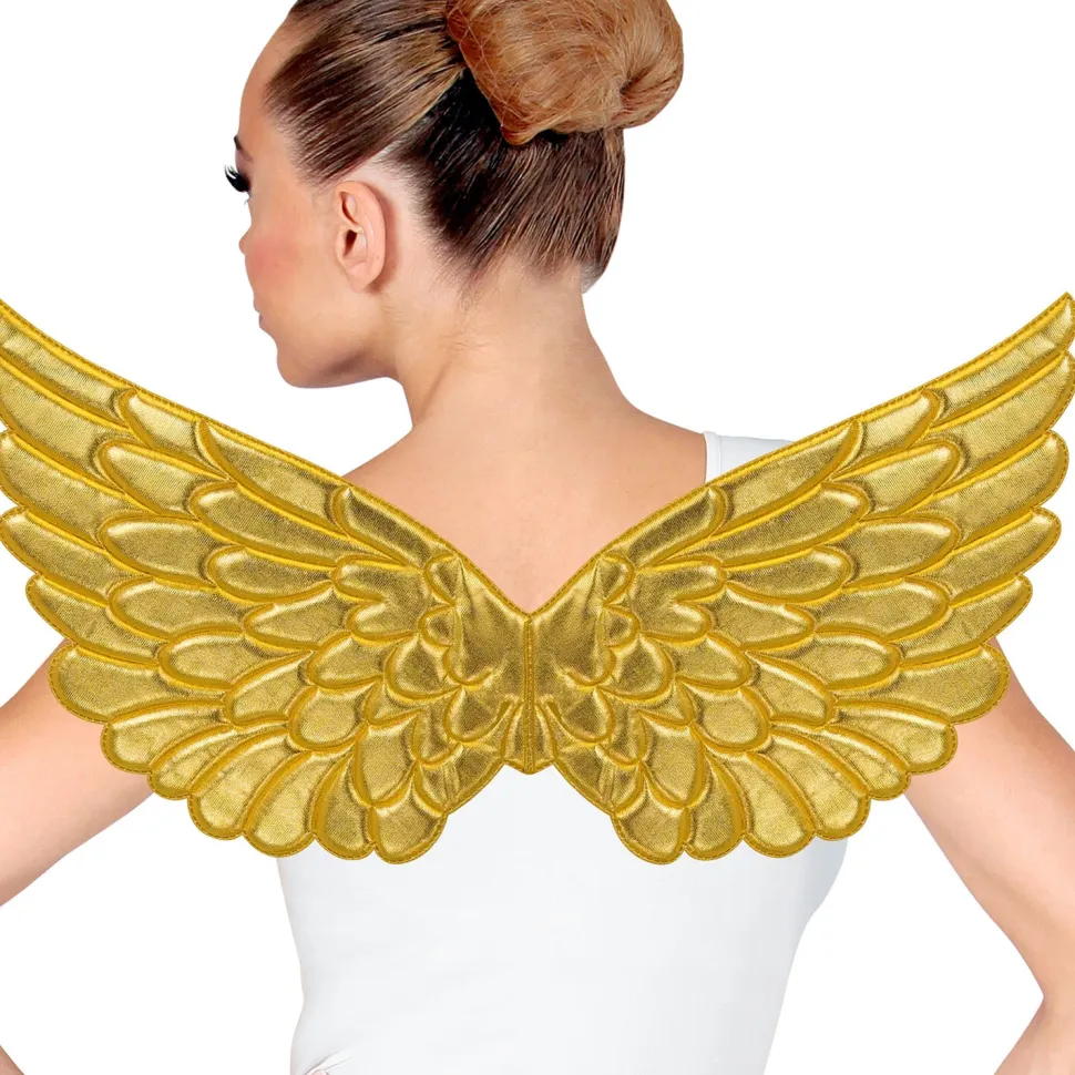 NEU Kinder-Kostüm-Zubehör Engelsflügel, 57x26cm, gold